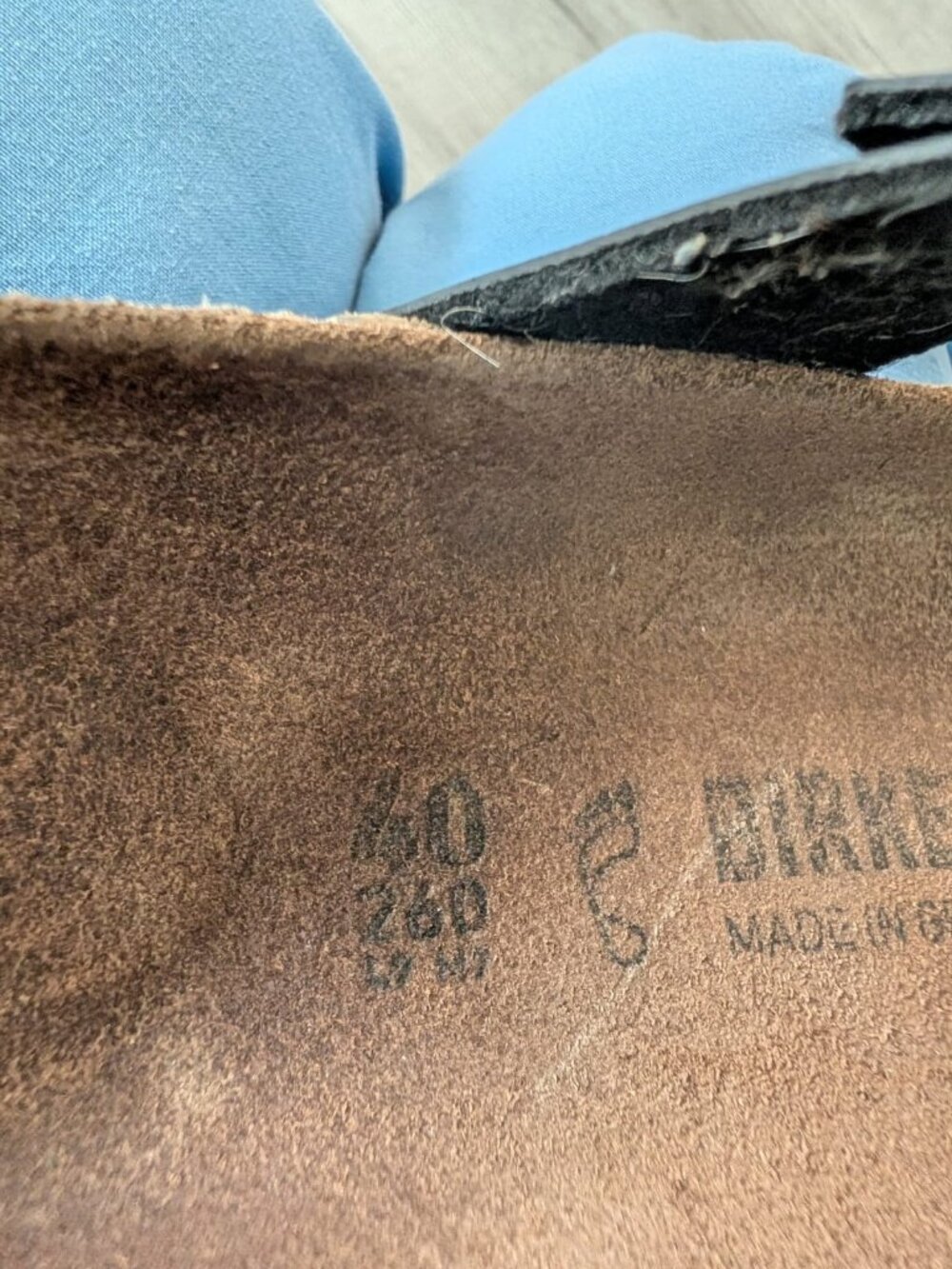 BIRKENSTOCK Mayari Brown Leather Sandals Toe Loop Criss Straps Walking Sz 9/40 - Picture 10 of 11